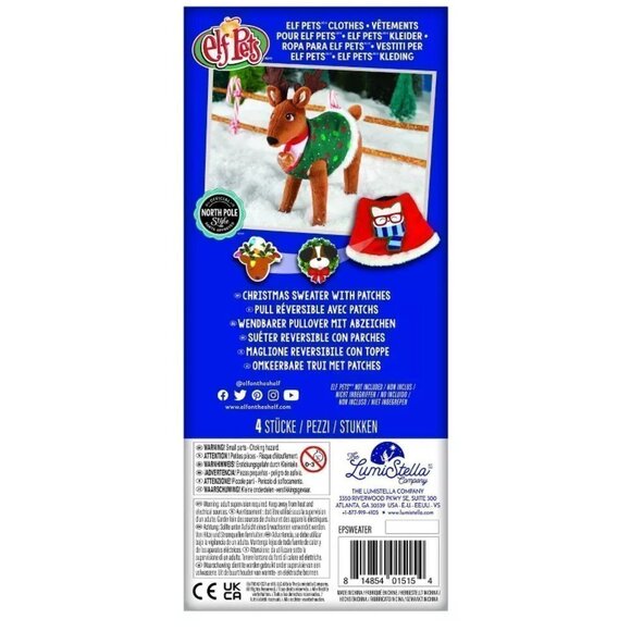 NWT – Elf on Shelf Elf Pets Reversible Sweater - Picture 2 of 4